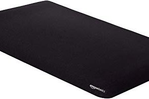 Amazon Basics Large Extended Gaming Computer Mouse Pad - Black