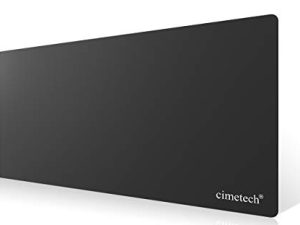 cimetech Gaming Mouse Pad XXL Comfortable Superfine Fiber Desktop Extended Large Mouse Pad Waterproof Keyboard Mat with Non-Slip Base