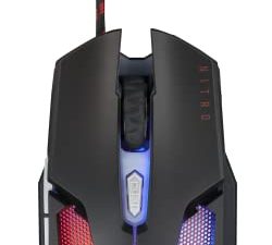 Acer Nitro Gaming Mouse III: 6D Optical Gaming Mouse with High 125MHz Polling Rate | 7 Colorful Breathing Lights with LED Logo and Pattern | 6 Optional DPI Shifts (800-7200) | 6 Buttons