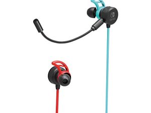 HORI Nintendo Switch Gaming Earbuds Pro with Mixer Licensed by Nintendo