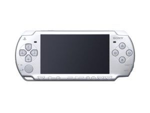 Sony PSP Playstation Portable 2000 Slim and Lite- Ice Silver (Renewed)