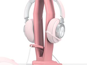 Headphone Stand PC Gaming Headset Holder with Mouse Bungee Desktop Headphone Hanger Gaming Accessories(2 in 1