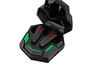TWS Wireless Earbuds in-Ear Headphones Music Earphones Stereo Sound Bluetooth 5.2 Headset with Mic Game & Music Mode Waterproof IPX7 Fast Charging