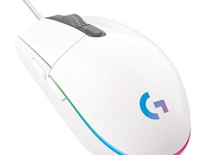 Logitech G203 Lightsync Gaming Mouse with Customizable RGB Lighting