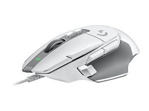 Logitech G502 X Wired Gaming Mouse - LIGHTFORCE hybrid optical-mechanical primary switches