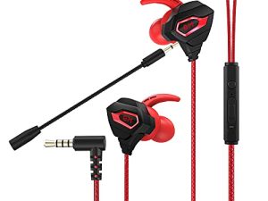 VersionTECH. Gaming Earbuds Wired with Dual Microphone