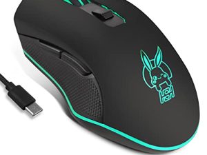 IULONEE USB Type C Wired Mouse