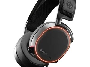 steelseries Arctis Pro High Fidelity Gaming Headset - Hi-Res Speaker Drivers - DTS Headphone:X v2.0 Surround for PC (Renewed)