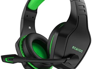 BEAVIIOO HW01 Pro 2.4G Wireless Gaming Headset with Mic for PC PS4 PS5 Playstation 4 5
