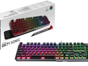 MSI Vigor GK71 Sonic US Mechanical RGB Gaming Keyboard with MSI Sonic Switches