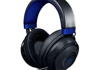 Razer Kraken Gaming Headset: Lightweight Aluminum Frame - Retractable Noise Isolating Microphone - for PC
