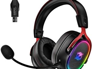 Ozeino Wireless Gaming Headset for PS5 PS4 PC Laptop