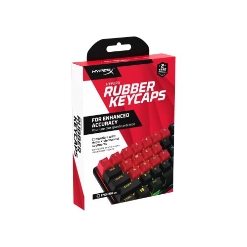 HyperX Rubber Keycaps – Gaming Accessory Kit HyperX Rubber Keycaps – Gaming Accessory Kit