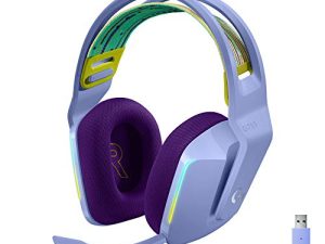Logitech G733 LIGHTSPEED Wireless Gaming Headset with suspension headband
