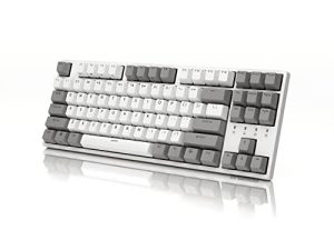 Durgod Taurus K320 TKL Mechanical Keyboard | 87 Keys Tenkeyless | USB C Wired | Doubleshot PBT Keycaps | Programmable Keys | NKRO Rollover | Windows & Mac | Cherry MX Black