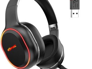 Wireless Gaming Headsets with Microphone for PS4 PS5 PC