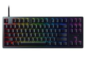 Razer Huntsman Tournament Edition TKL Tenkeyless Gaming Keyboard: Fast Keyboard Switches - Linear Optical Switches - Chroma RGB Lighting - PBT Keycaps - Onboard Memory - Classic Black