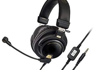 Audio-Technica ATH-PG1 Closed-Back Premium Gaming Headset with 6" Boom Microphone