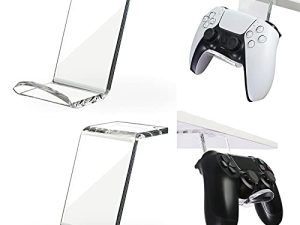 OAPRIRE Under Desk & Desktop Controller Holder Gaming Accessories (2 Pack)