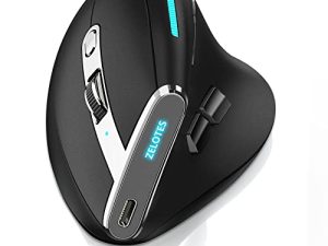 Wireless Mouse Tri-Mode for 3 Devices (BT 5.0/3.0+2.4GHz)