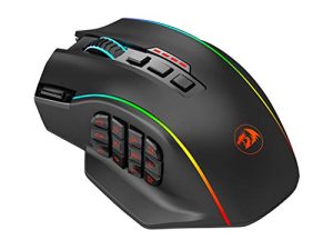 Redragon M901 Gaming Mouse RGB Backlit MMO 16 Macro Programmable Buttons