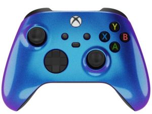 Xbox Custom Gaming Controller -Color Changing Shell Purple & Blue - Xbox (Chameleon)