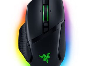 Razer Basilisk V3 Customizable Ergonomic Gaming Mouse: Fastest Gaming Mouse Switch Chroma RGB Lighting 26K DPI Optical Sensor - 11 Programmable Buttons HyperScroll Tilt Wheel Classic Black (Renewed)