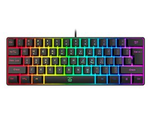 Snpurdiri 60% Wired Gaming Keyboard