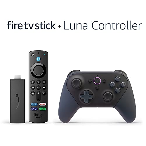 Fire TV Gaming Bundle including Fire TV Stick and Luna Controller Fire TV Gaming Bundle including Fire TV Stick and Luna Controller
