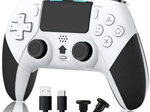 TERIOS Wireless Pro Controller Compatible with PS4 /PS4 Pro/PS4 Slim Console