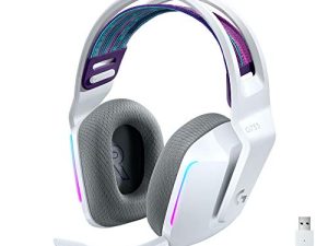 Logitech G733 Lightspeed Wireless Gaming Headset with Suspension Headband
