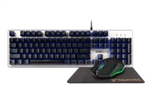 ZEUS GAMDIAS Mem-chanical Gaming Keyboard and Mouse Combo
