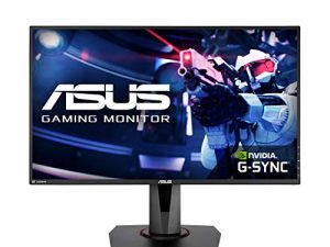 ASUS VG278QR 27” Gaming Monitor 165Hz Full HD (1920 x 1080) 0.5ms G-SYNC Eye Care DisplayPort HDMI DVI
