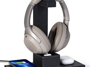 Headset Stand with Wireless Charger