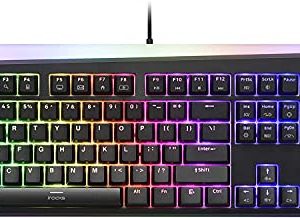 i-rocks K71M RGB Mechanical Gaming Keyboard with Media Control Knob