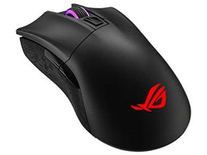 ASUS Wireless Optical Gaming Mouse for PC - ROG Gladius II | Right-hand Grip | 12000 DPI Optical Sensor
