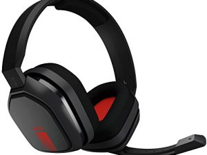 ASTRO Gaming A10 Headset for Xbox One/Nintendo Switch / PS4 / PC and Mac - Wired 3.5mm and Boom Mic by Logitech - Eco-Friendly Packaging - (Red/Black)