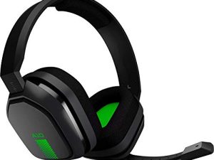 ASTRO Gaming A10 Headset for Xbox One/Nintendo Switch / PS4 / PC and Mac - Wired 3.5mm and Boom Mic by Logitech - Eco-Friendly Packaging - (Green/Black)