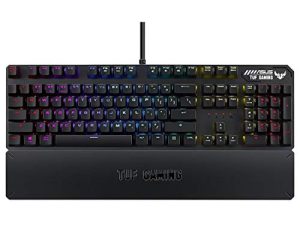 ASUS Mechanical PC Gaming Keyboard for PC - TUF K3 | Programmable Onboard Memory | Dedicated Media Controls
