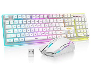 RedThunder K10 Wireless Gaming Keyboard and Mouse Combo