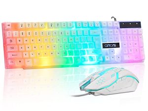 CHONCHOW LED Keyboard and Mouse Combo