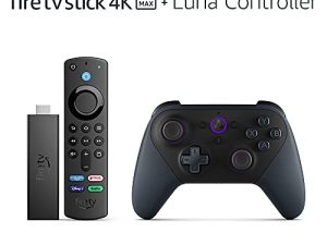 Fire TV Gaming Bundle with Fire TV Stick 4K Max and Luna Controller