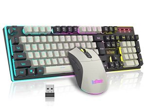 RedThunder K10 Wireless Gaming Keyboard and Mouse Combo