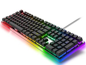 RK ROYAL KLUDGE RK918 Wired Mechanical Keyboard