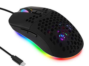 HXMJ Wired USB C Gaming Mice