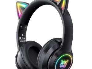 SIMGAL Bluetooth Cat Ear Headphones for Kids
