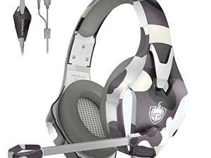 PHOINIKAS Wired Gaming Headset for PC PS5 PS4 Switch