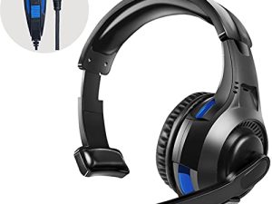 One Ear Gaming Headset for PS5/PS4/Xbox Series S/Xbox Series X