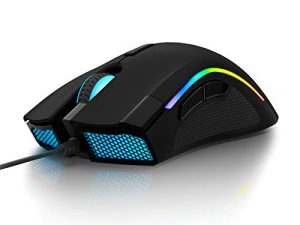 DeLUX Wired Gaming Mouse with 24000 DPI