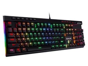 Redragon K580 VATA RGB LED Backlit Mechanical Gaming Keyboard with Macro Keys & Dedicated Media Controls